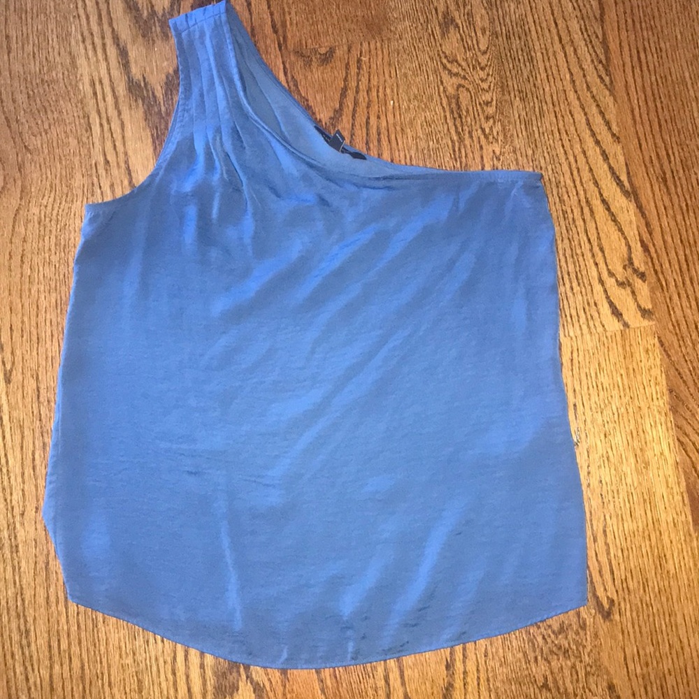 Banana Republic Royal Blue One Shoulder Top